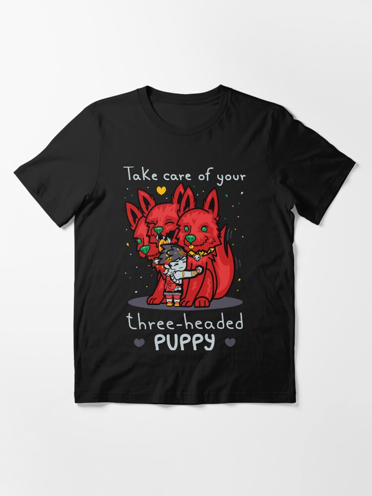 Alternate view of Three-headed puppy Essential T-Shirt