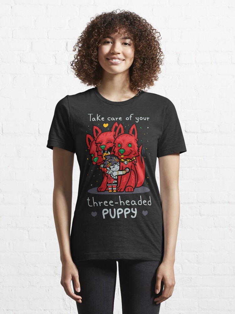 Alternate view of Three-headed puppy Essential T-Shirt