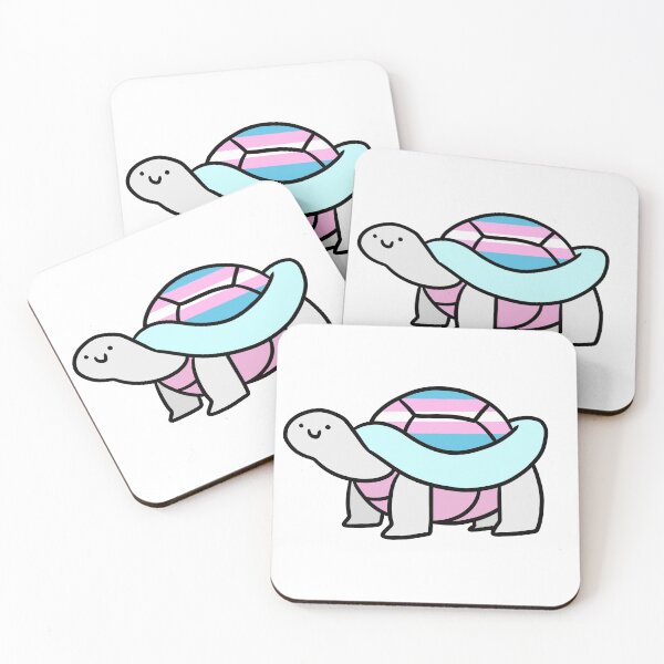 Item preview, Trans Pride Turtle designed and sold by SaradaBoru.