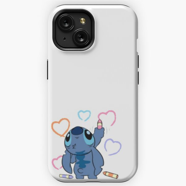 Funda para iPhone XS Oficial de Disney Angel & Stitch Beso - Lilo & Stitch