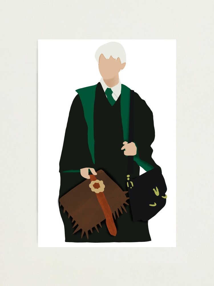 Draco Malfoy Inspired Digital Print 