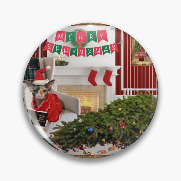 Item preview, Christmas with Cats designed and sold by HumomHandicraft.