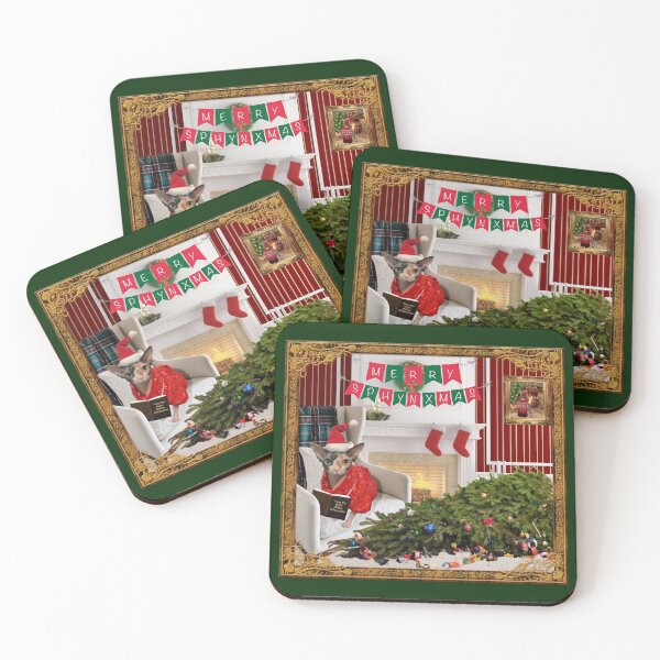 Item preview, Christmas with Cats designed and sold by HumomHandicraft.