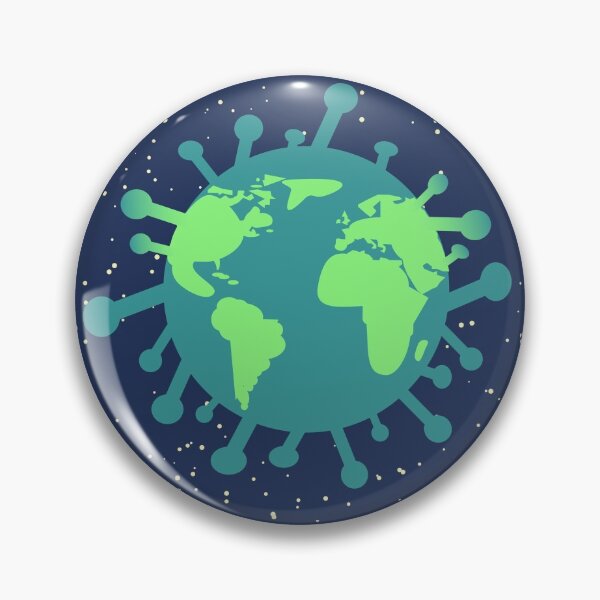 Artikelvorschau, Covid World entworfen und verkauft von SamkosWorld.