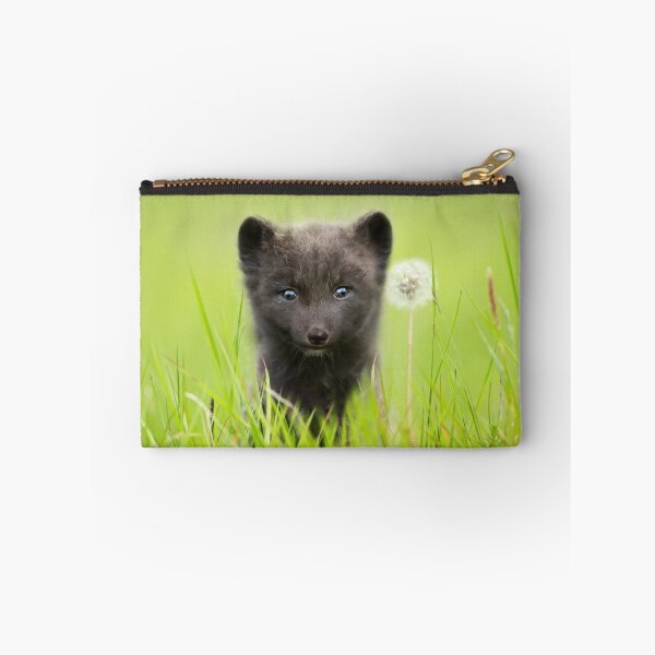 Item preview, Arctic Fox cub and a dandelion designed and sold by dgwildlife.