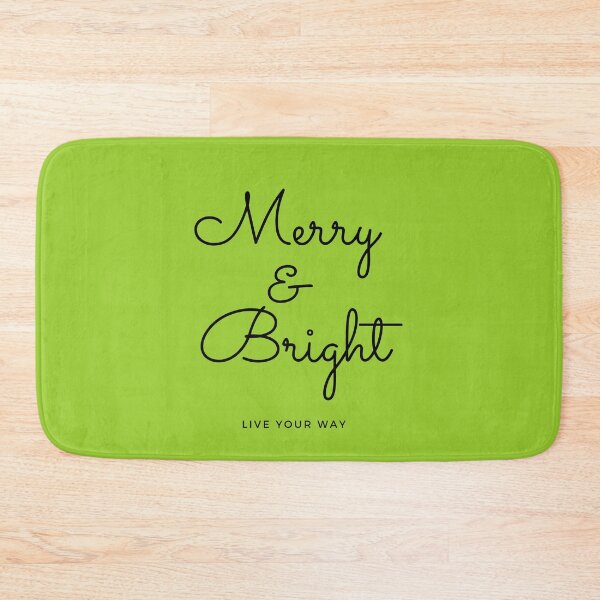 Item preview, Merry & Bright designed and sold by LiveYourWay.