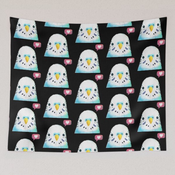 Item preview, Budgerigar Blue Bird designed and sold by julianamotzko.