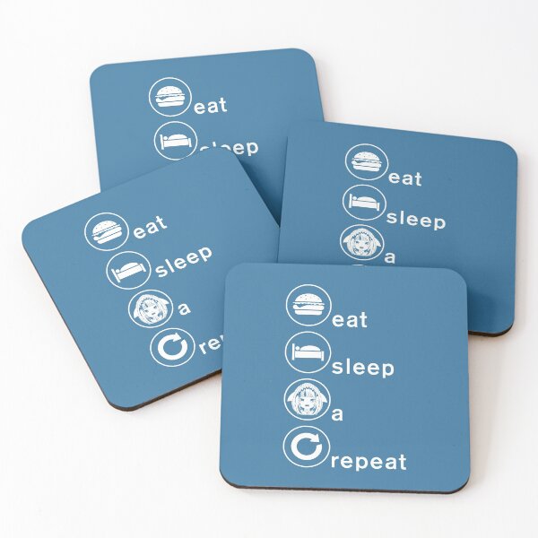 Item preview, Eat Sleep A Repeat designed and sold by CCCDesign.