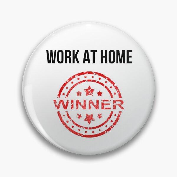 Item preview, Work at Home Winner Design designed and sold by Teamworkdream.