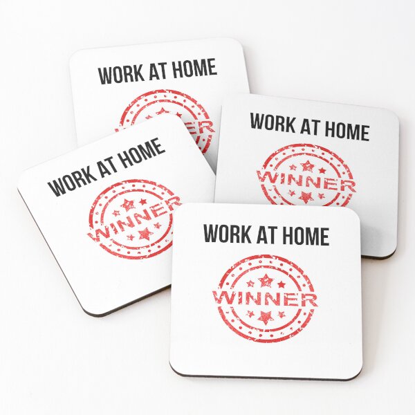 Item preview, Work at Home Winner Design designed and sold by Teamworkdream.