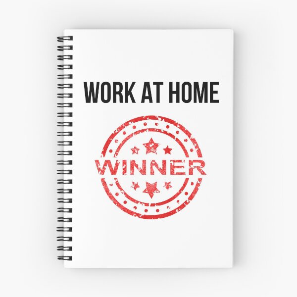 Item preview, Work at Home Winner Design designed and sold by Teamworkdream.