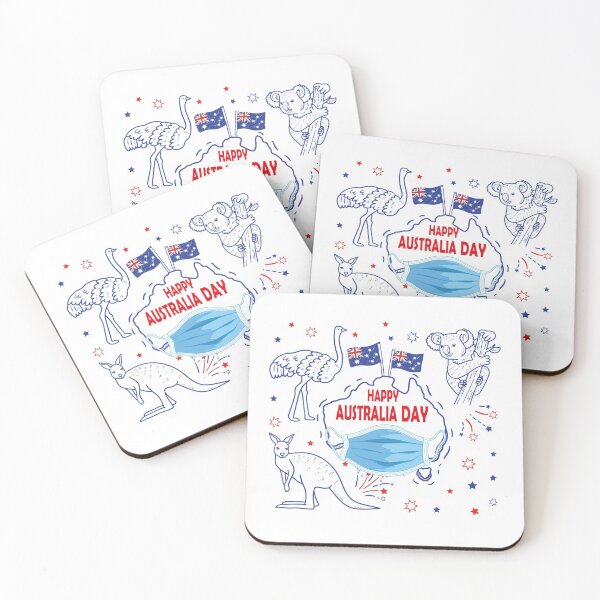 Item preview, Happy Australia Day 2021 designed and sold by OnlyPrint20.