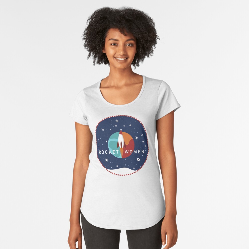 Item preview, Premium Scoop T-Shirt designed and sold by RocketWomen.