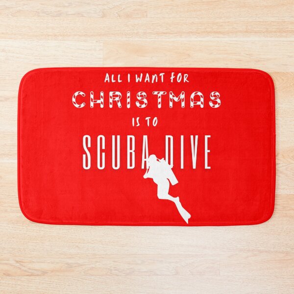 Item preview, All I Want for Christmas is to Scuba Dive designed and sold by OmbakScubaGear.
