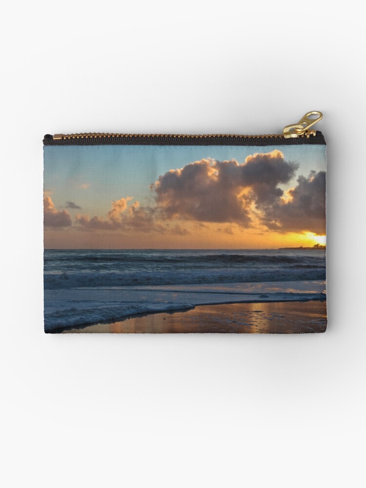 Thumbnail 1 of 4, Zipper Pouch, Santa Cruz & Steamer designed and sold by littleoldhag.