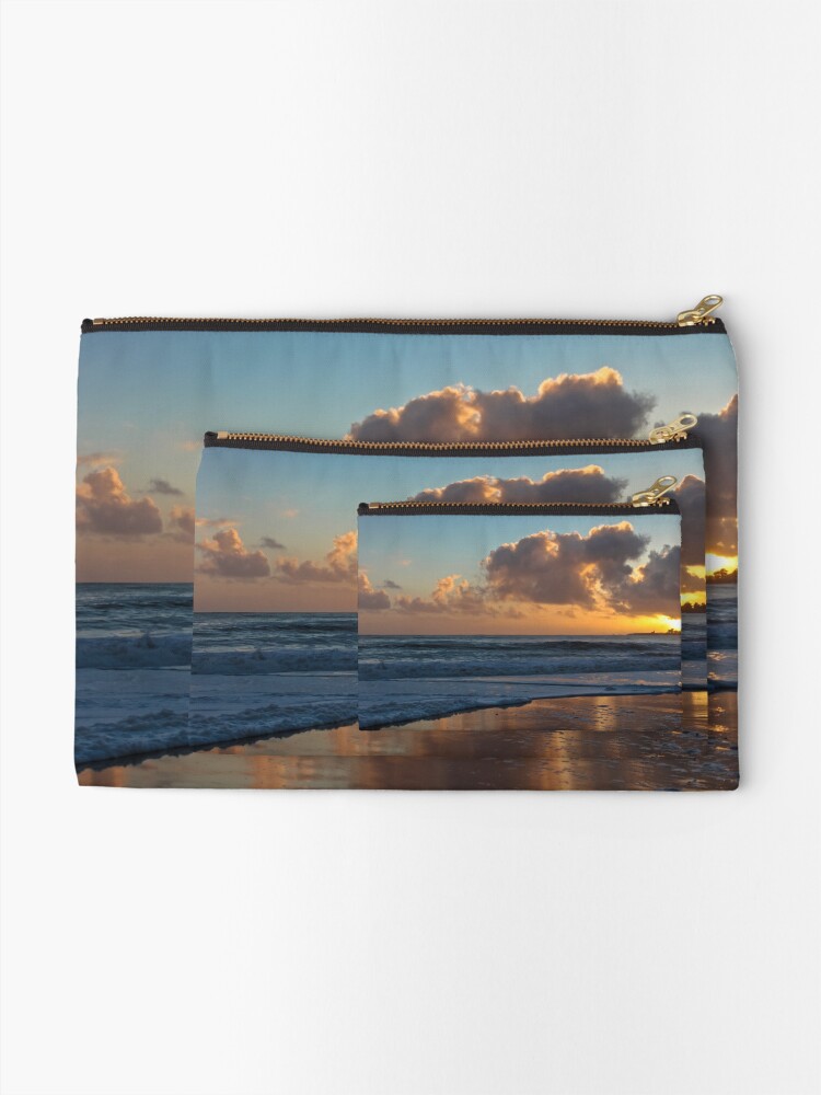 Thumbnail 2 of 4, Zipper Pouch, Santa Cruz & Steamer designed and sold by littleoldhag.