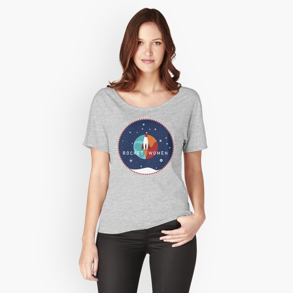 Item preview, Relaxed Fit T-Shirt designed and sold by RocketWomen.
