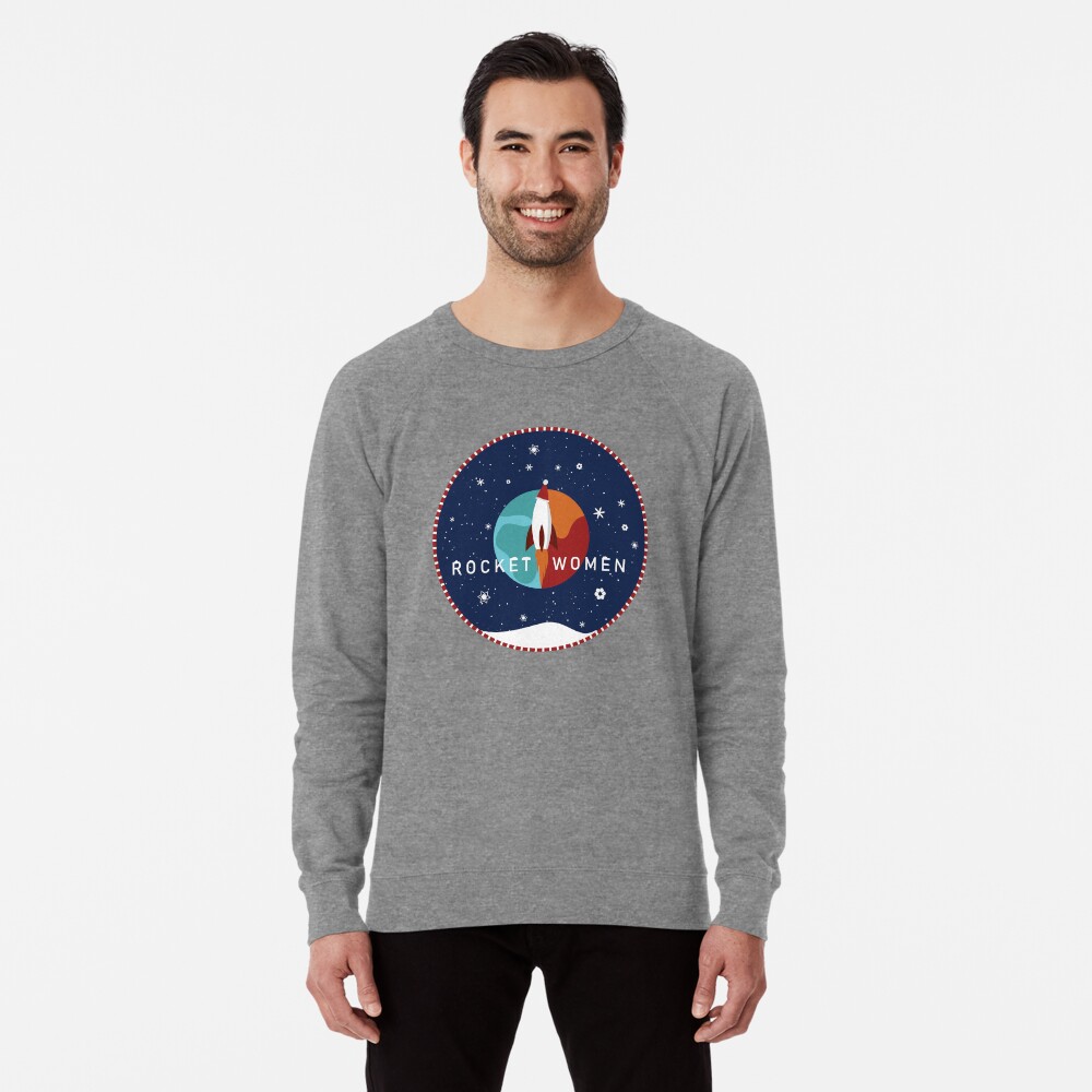 Item preview, Lightweight Sweatshirt designed and sold by RocketWomen.