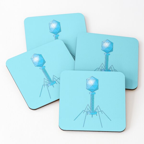 Item preview, Bacteriophage or Phage, a Complex Virus Shape designed and sold by ScienceSource.
