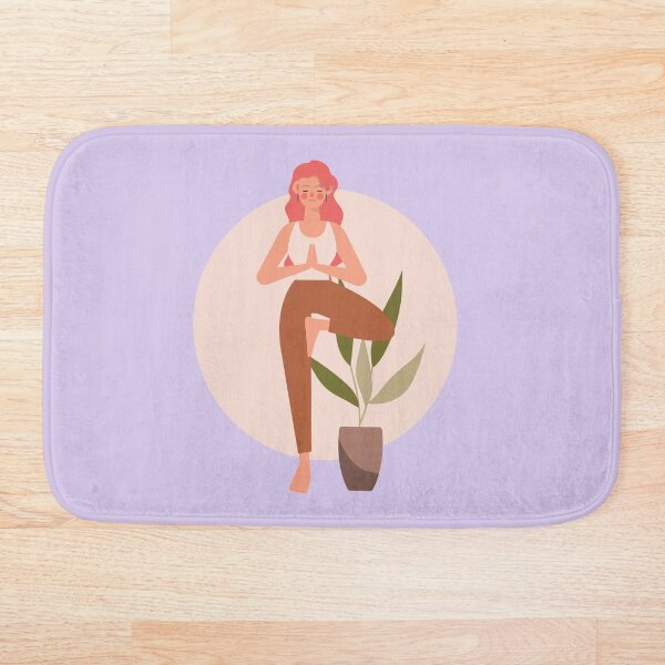 Item preview, Yoga girl Meditating designed and sold by Fagulha Patterns.