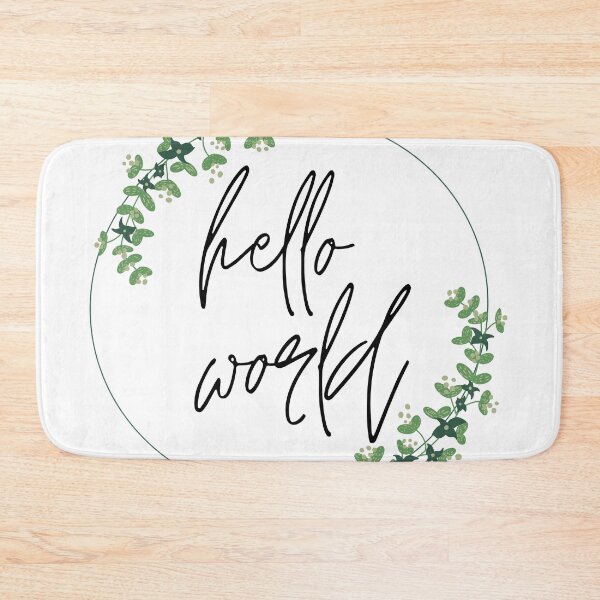 Item preview, Hello World designed and sold by Herzshirts.