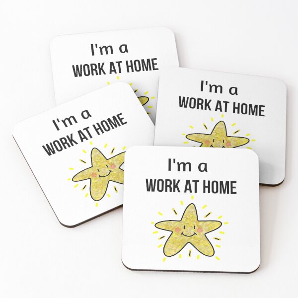 Item preview, Work at Home Star Design designed and sold by Teamworkdream.