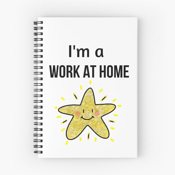 Item preview, Work at Home Star Design designed and sold by Teamworkdream.