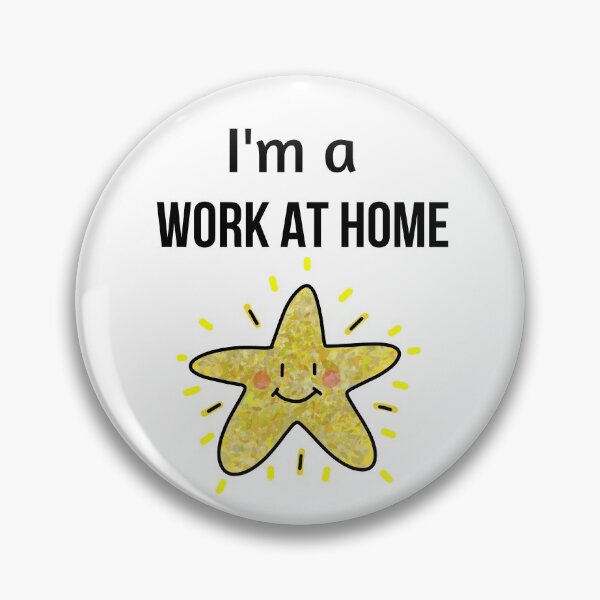 Item preview, Work at Home Star Design designed and sold by Teamworkdream.