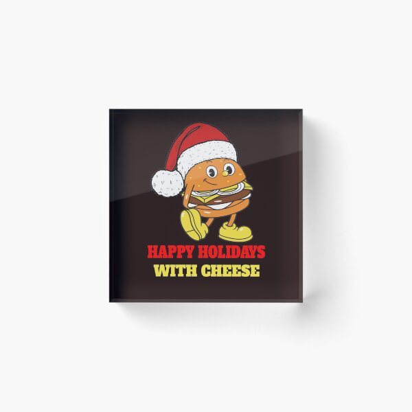 Item preview, Happy Holidays With Cheese  designed and sold by Tej0711.