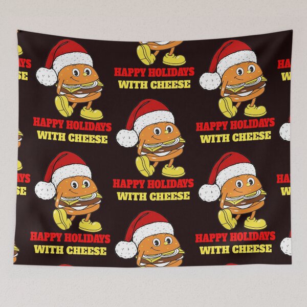 Item preview, Happy Holidays With Cheese  designed and sold by Tej0711.