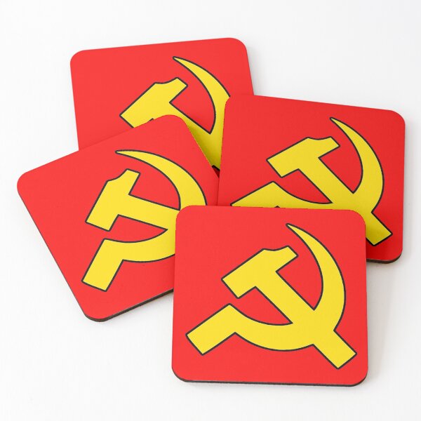 Item preview, COMMUNIST HAMMER AND SICKLE (YELLOW) designed and sold by NNEUTRONN.