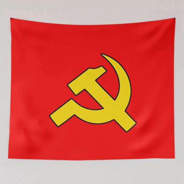 Item preview, COMMUNIST HAMMER AND SICKLE (YELLOW) designed and sold by NNEUTRONN.