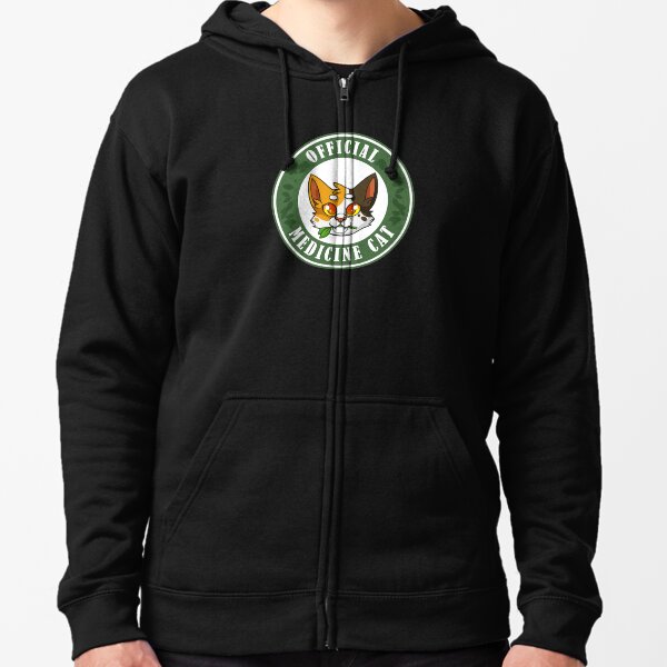 Official Medicine Cat - Warriors Badge Zipped Hoodie