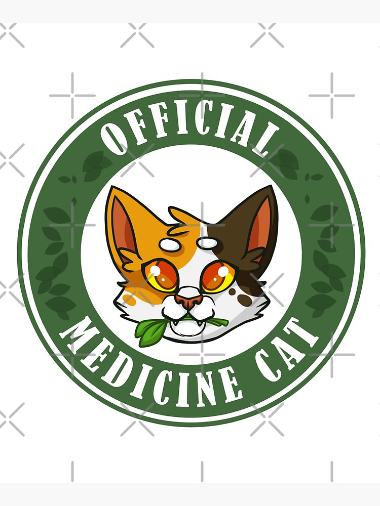 Warrior cats pattern 2 Sticker for Sale by strawbebehmod