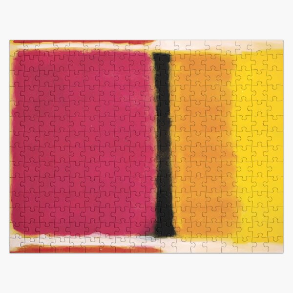 Mark Rothko | Violet, Black, Orange Yellow on White and Red Jigsaw Puzzle