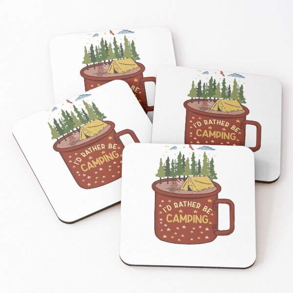 Item preview, I'd Rather Be Camping designed and sold by IyadBro.
