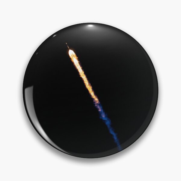 Item preview, Space rocket launch into the sky - orange and blue flames designed and sold by SimplyDeals.