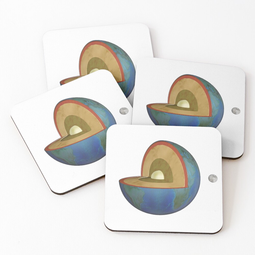 Item preview, Coasters (Set of 4) designed and sold by ScienceSource.