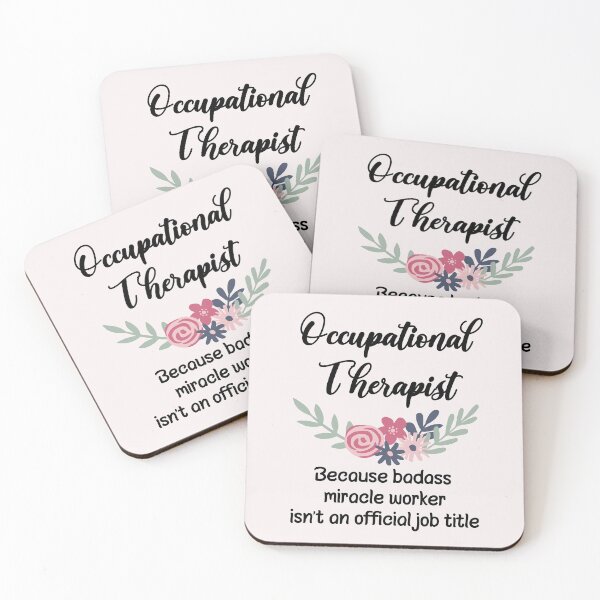 Item preview, Occupational Therapist Because Badass Miracle Worker Isn't An Official Job Title designed and sold by GasparArts.
