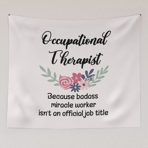 Item preview, Occupational Therapist Because Badass Miracle Worker Isn't An Official Job Title designed and sold by GasparArts.