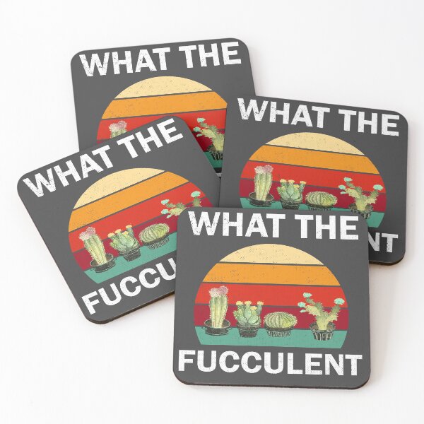 Item preview, Womens What the Fucculent Cactus Succulents Plants Gardening Gift  designed and sold by FunnyDSN.