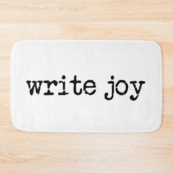 Item preview, write joy in black designed and sold by TeaRoseWriter.