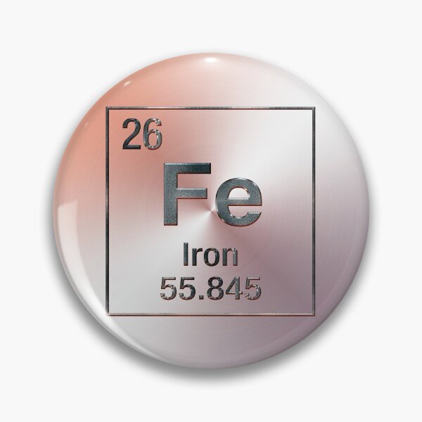 Item preview, Periodic Table of Elements - Iron (Fe) designed and sold by Serge Averbukh Art Studio.