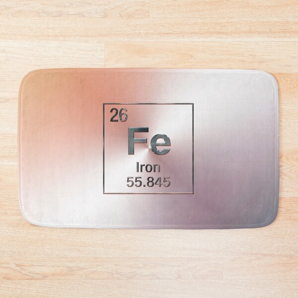 Item preview, Periodic Table of Elements - Iron (Fe) designed and sold by Serge Averbukh Art Studio.