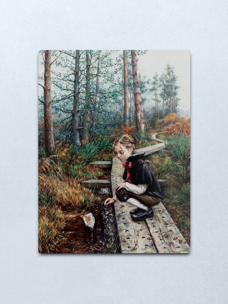 Alternate view of The Wish Hunter Metal Print