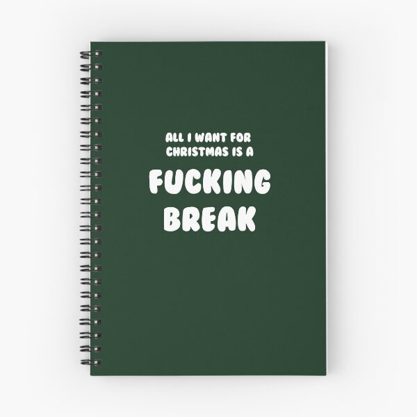 Item preview, All I Want For Christmas Is A Break designed and sold by scorpiolane.