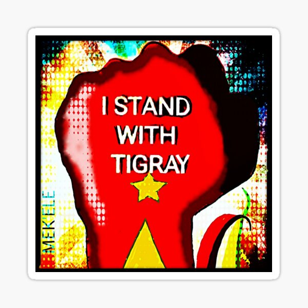 Item preview, Stand With Tigray ❤️ I am donating 80% of these sales to the ⭐SudanTeam at the border helping ❤️Tigrayan Refugees. God Bless You. designed and sold by AutismEarth.