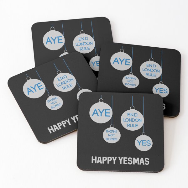 Item preview, Silver Happy Yesmas Christmas Decoration Bauble Design  designed and sold by MacPean.