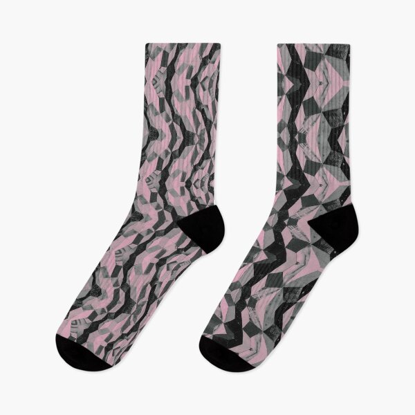 Item preview, Luddite Pattern1 Black Pink designed and sold by aawhit.