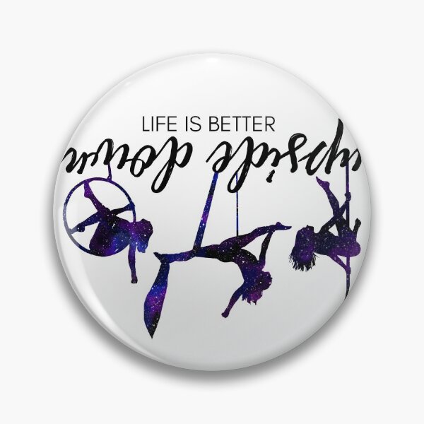 Item preview, Life is better Upside Down - Galaxy Aerial designed and sold by jshujules.